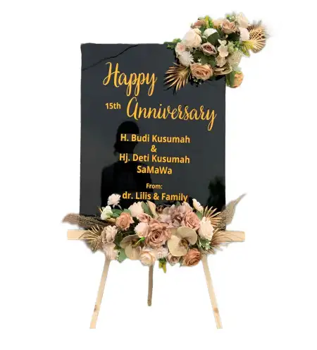 Papan Bunga Akrilik Mlonggo